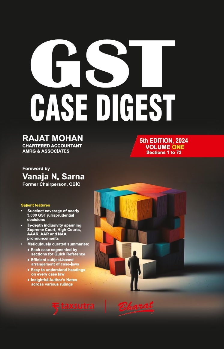 GST Case Digest (in 2 volumes)